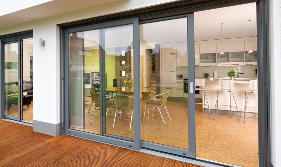 алюминиевые окна патио